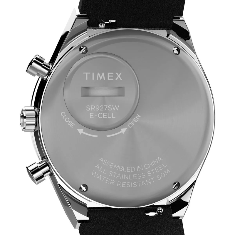 Timex Automatikuhr Chronographenuhr Q Timex schwarz (Image 10)