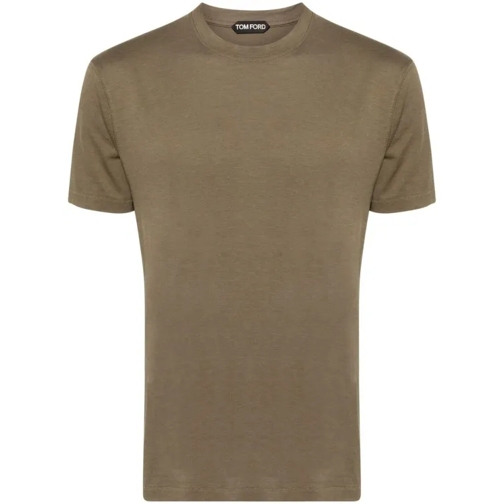 Tom Ford Crew Neck T-Shirt Brown 