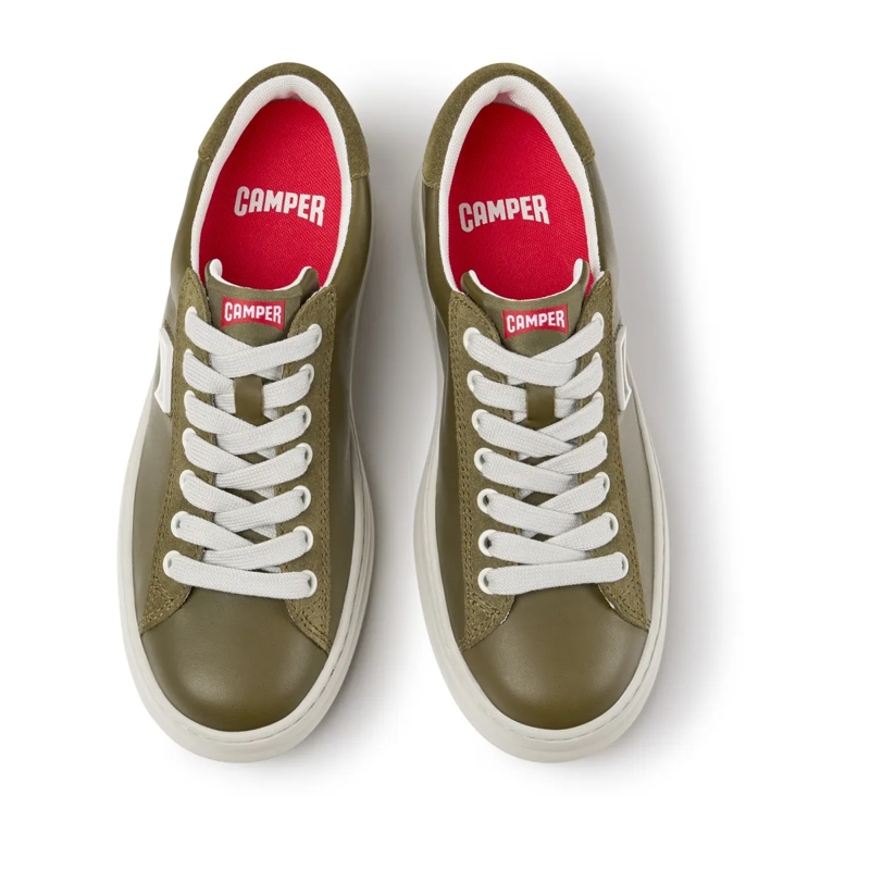 Camper Low-Top-Sneaker Die Geburtsstunde unseres Kultmodells Runner im Ja dunkel-grün(Image 5)