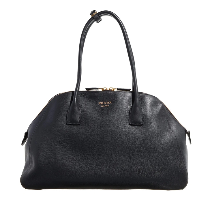 【関税・送料込み】PRADA SOFT GRAIN BAG Prada Zip Soft Grain Leather Shoulder Bag - Bergdorf Goodman