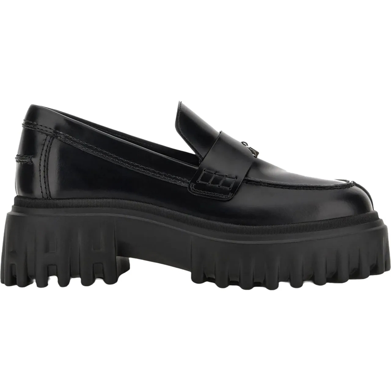Hogan Mocassin Flat Shoes Black schwarz