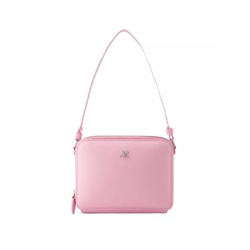 Courrèges Cloud Reflex Bag - Leather - Candy Pink Pink Kameraväska