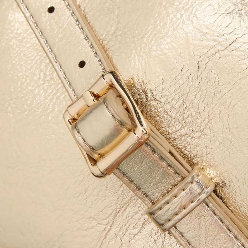 A.P.C. Crossbody Bag Sac Ninon Mini Ran Pale Gold(Image 4)