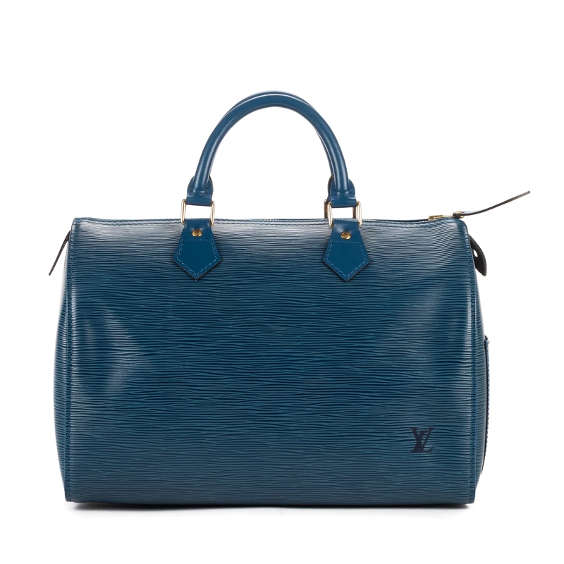 Louis Vuitton Crossbody Bag Speedy 30 blau
