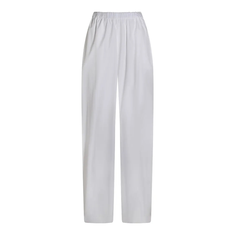 Fabiana Filippi  White Cotton Pants White