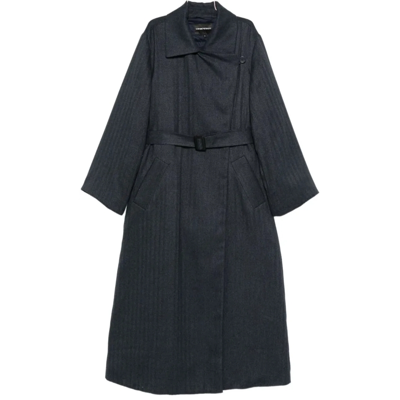 Emporio Armani Übergangsjacke Coats Blue blau