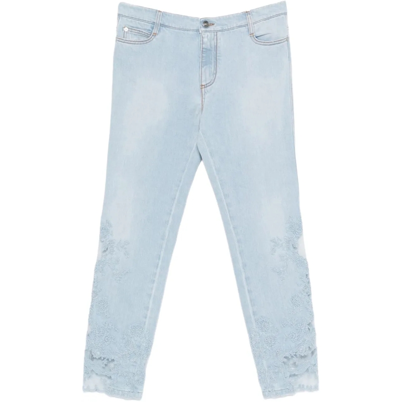 Ermanno Scervino Jeans à jambe droite Jeans Clear Blue blau