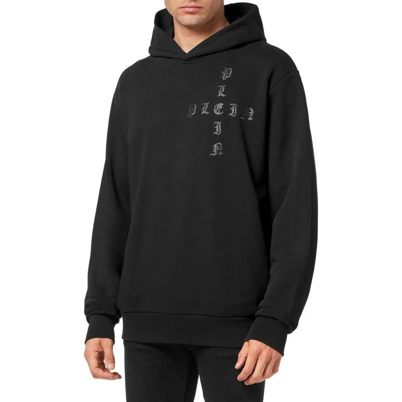 Philipp Plein Top Hoodie Gothic Plein schwarz(Image 3)