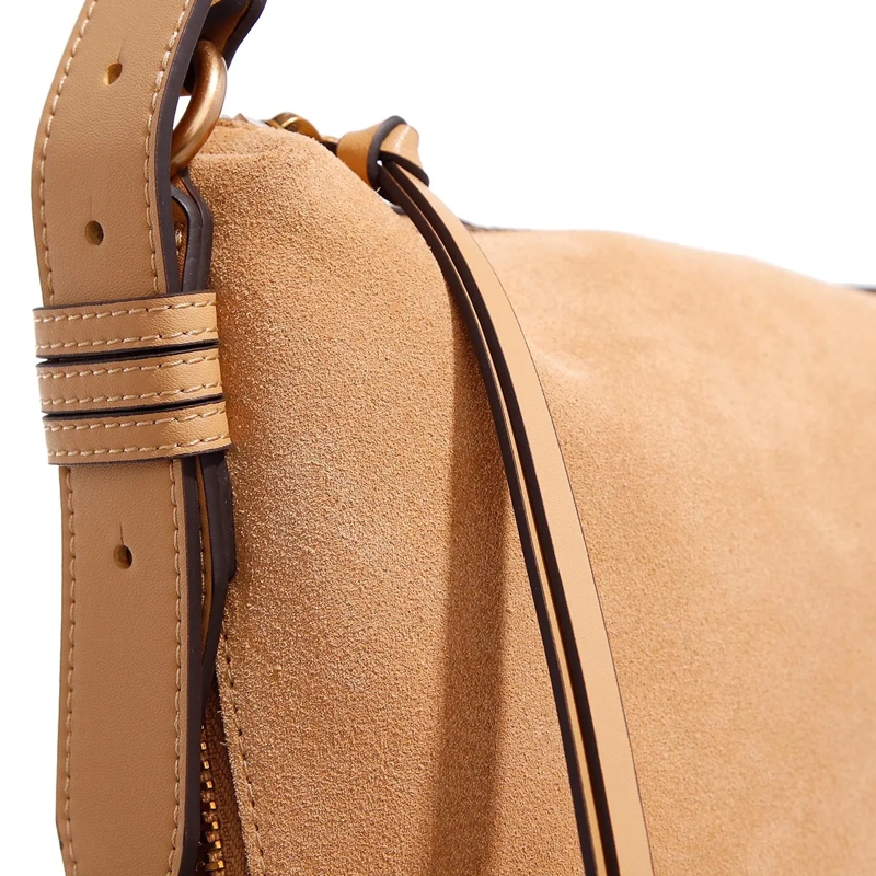 Pinko Hobo Bag Hobo Zip Around Classic Torroncino Sc-Antique Gold(Image 4)