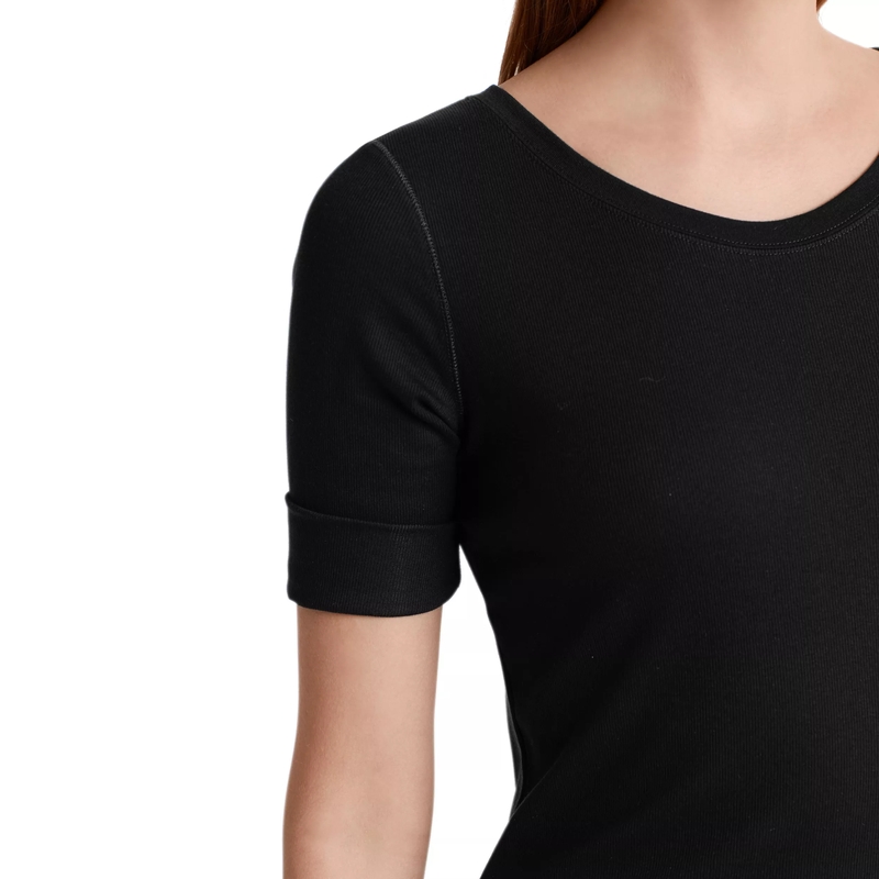 Marc Cain 3/4-Arm-Shirt T-Shirt black(Image 5)