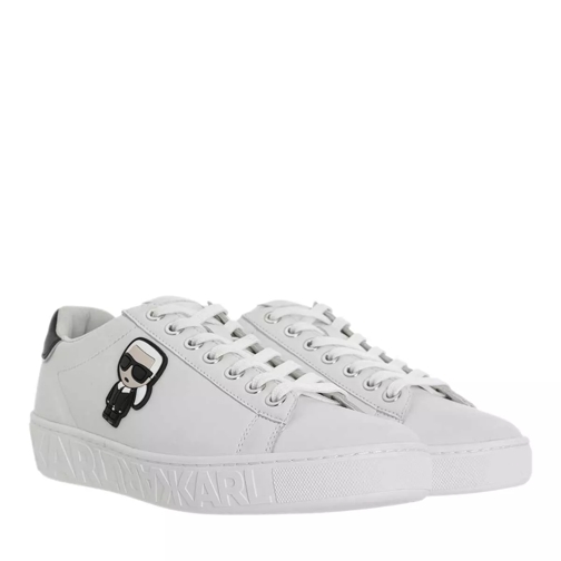 Karl Lagerfeld Kupsole Iii Karl Ikonik Lo Lace White Leather lage-top sneaker