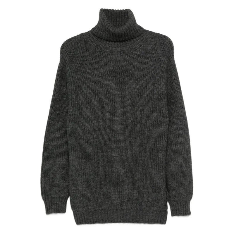 Moschino Trui met col Roll Neck Sweater Black