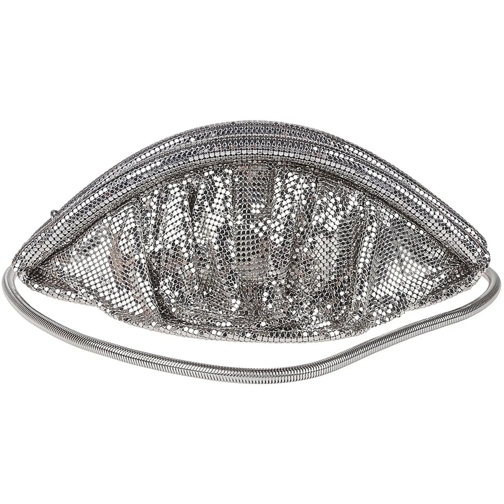 Paco Rabanne Pochette Mesh Clutch Bag Metallic silber (Image 2)