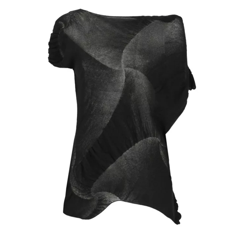 Yohji Yamamoto Black Cotton Top Black 