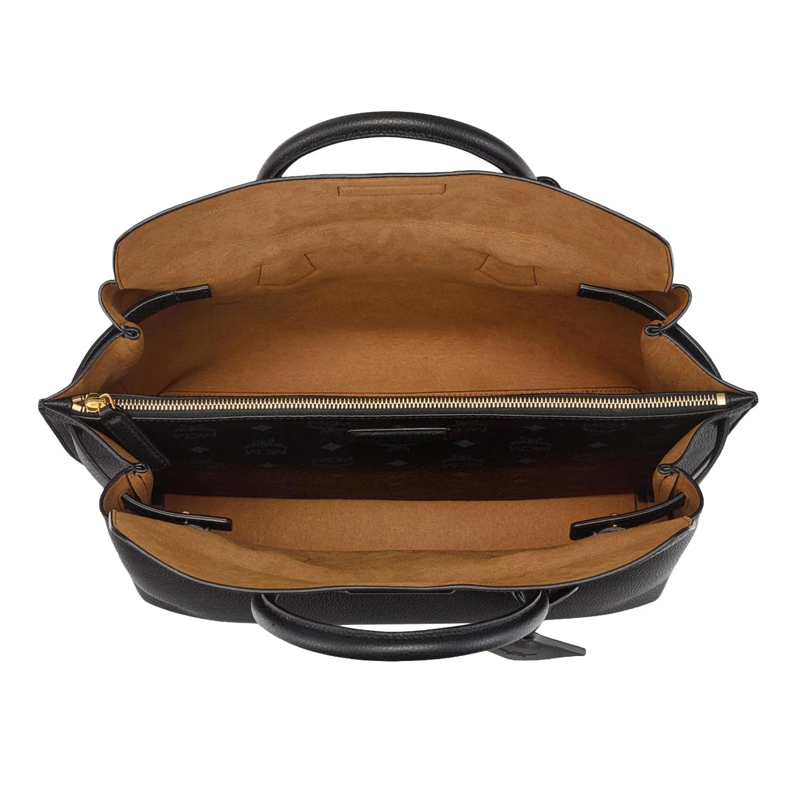 MCM Draagtas Milla Lthr Tote Med Bk Black(Image 9)