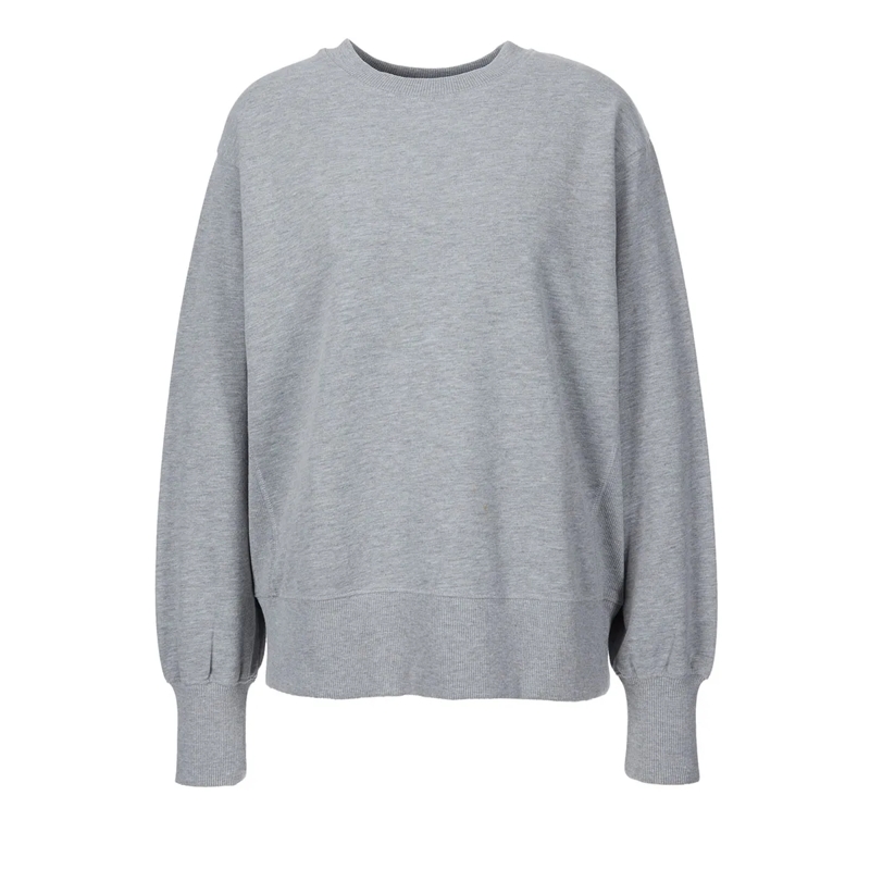 Juvia Sweat-shirt Fleece Sweater Deviding Seams 930/1 ash grey mel.