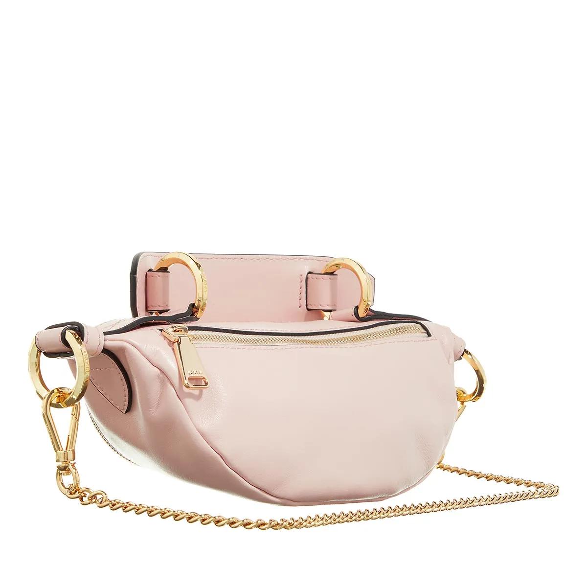 Lancel Crossbody bags Mini Sac Pc in poeder roze