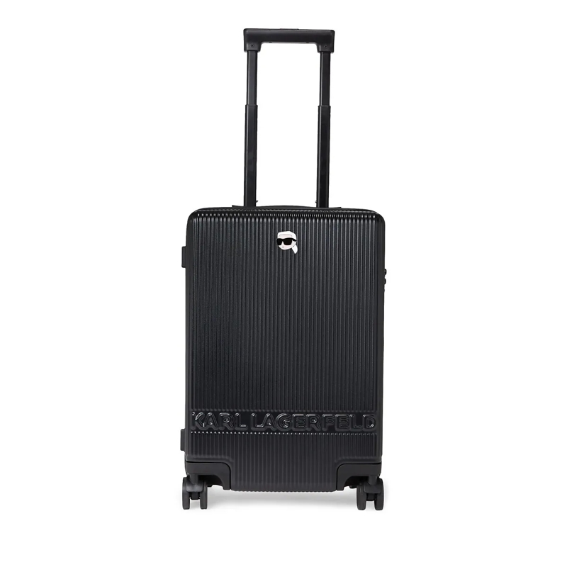 Karl Lagerfeld Weekender IKON HARTSCHALEN-KOFFER schwarz