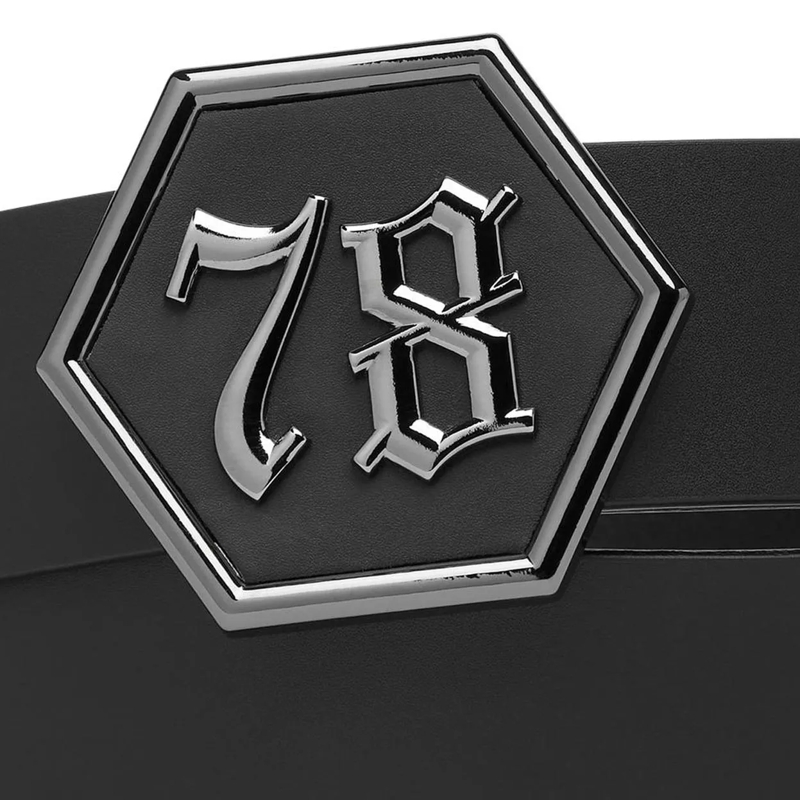 Philipp Plein Gürtel Gürtel Gothic Plein schwarz(Image 3)