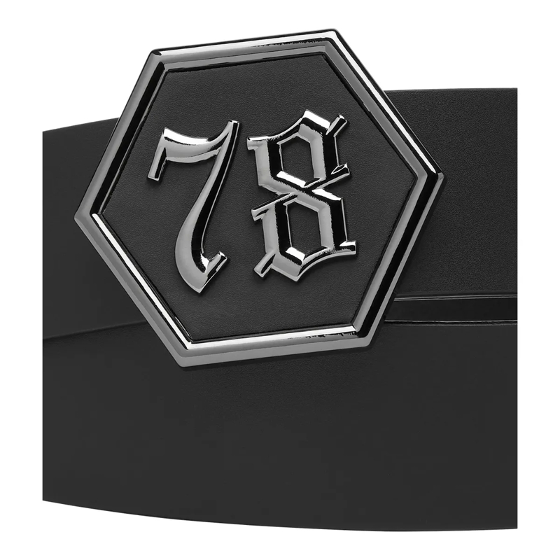 Philipp Plein Gürtel Gürtel Gothic Plein schwarz(Image 3)