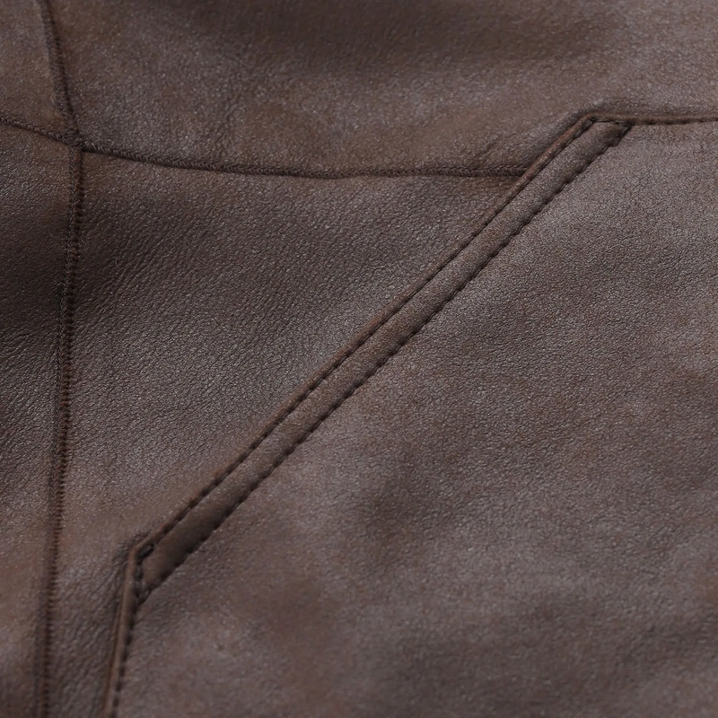 Werner Christ Jacke Wendejacke Greta aus Leder braun(Image 7)