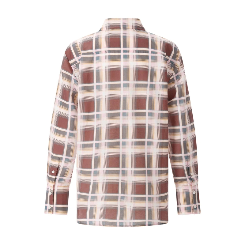 FRAME Bluse Karierte Bluse The Boy Shirt mehrfarbig(Image 2)
