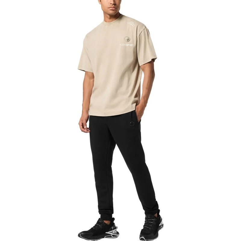 Plein Sport T-Shirt T-Shirt Rundhalsausschnitt beige(Image 4)