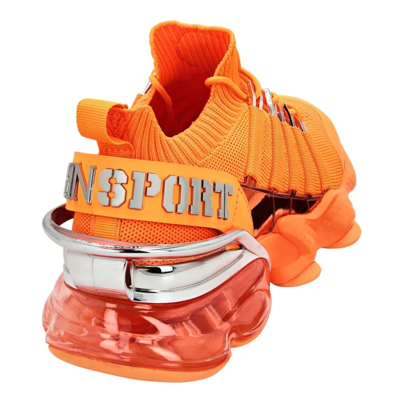 Plein Sport Low-Top-Sneaker Runner Sneaker Tiger Attack//Gen.x.4 orange(Image 4)