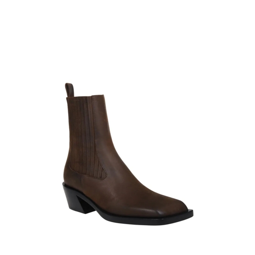 Amina Muaddi Stiefel Chiara Chelsea Boot 40 Brown (Image 2)