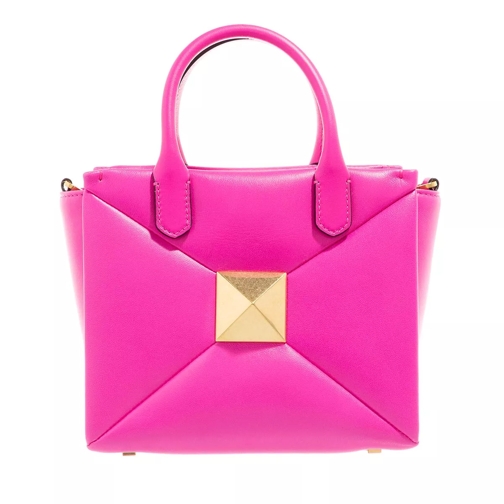 Valentino Garavani Small Double Handle Bag Pink Tote