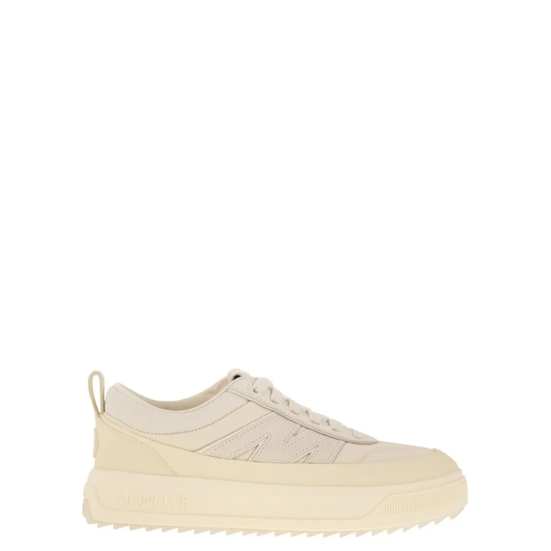 Moncler Low-Top-Sneaker Altive - Suede And Nubuck Leather Trainer Neutrals
