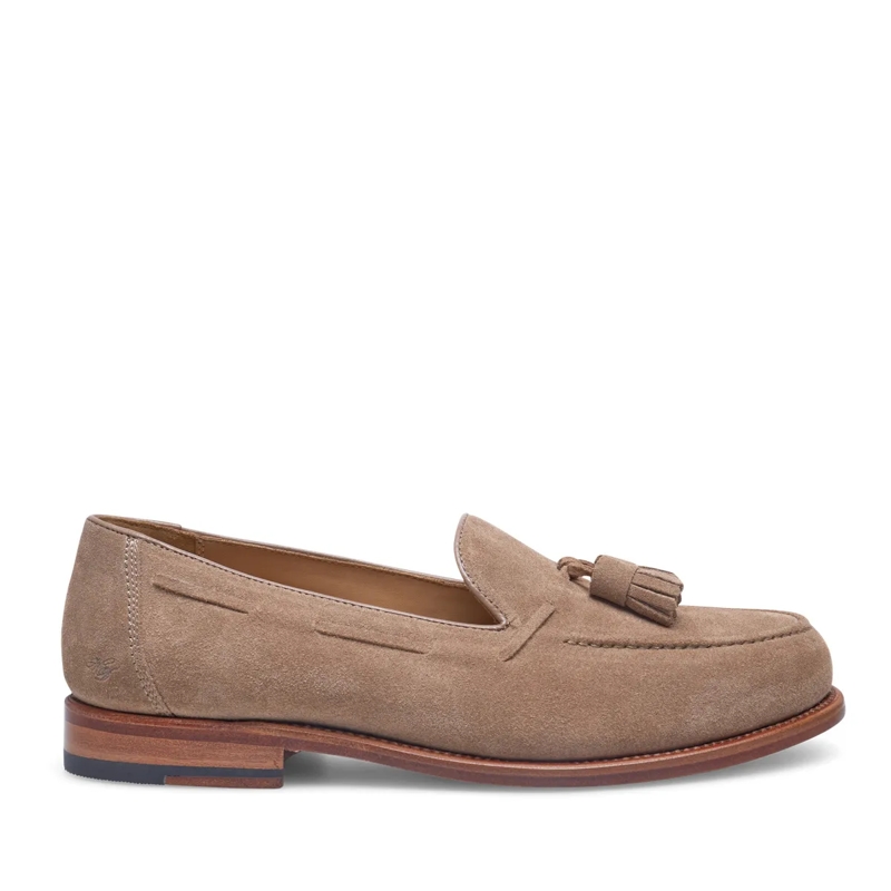 Heinrich Dinkelacker Monkstraps Loafer Wien Plain Tassel V beige