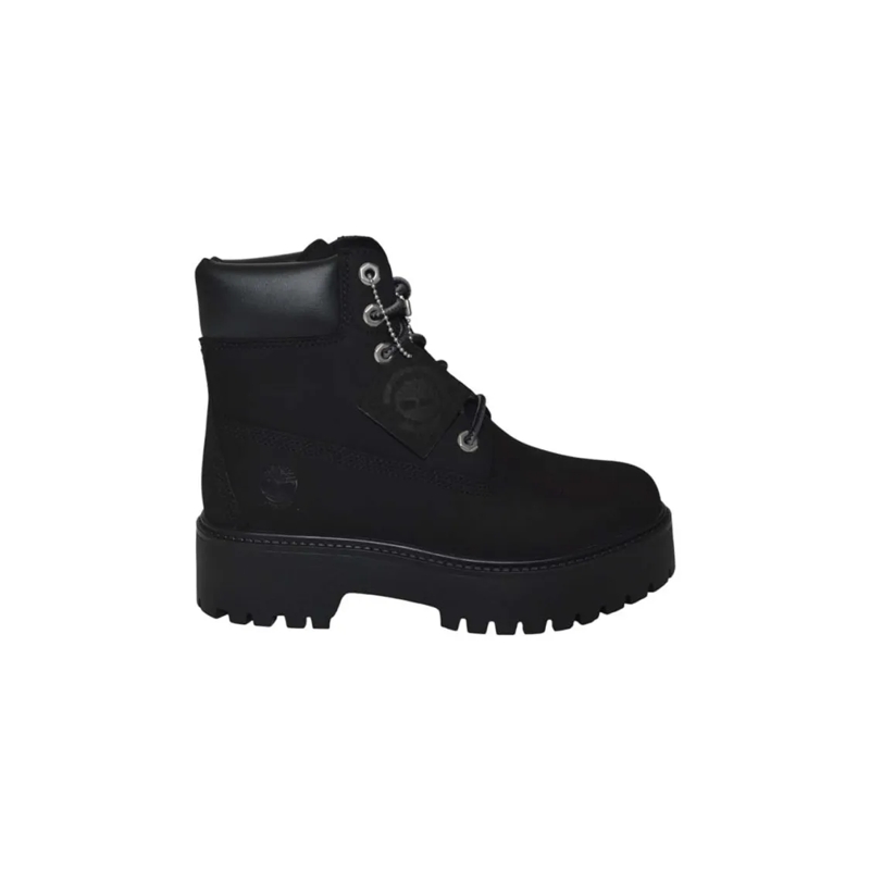 Timberland Bottes Chunky Platform Boots With Padded Collar And Rugge Black