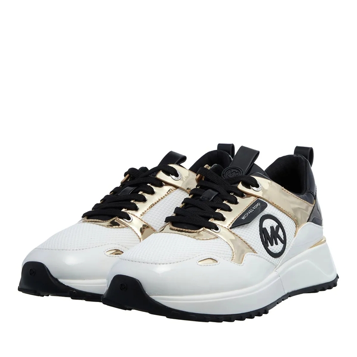 Michael kors black and white tennis shoes on sale