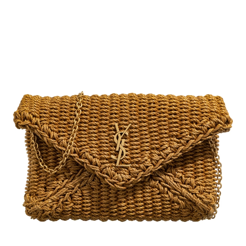 Saint Laurent Crossbody Bag Cassandre Envelope Brownie