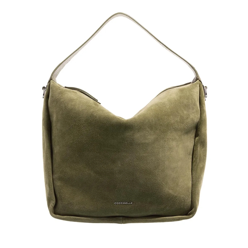 Coccinelle Hobo Bag Coccinelle Oliver Suede Laur.Gre/Lau.Gr