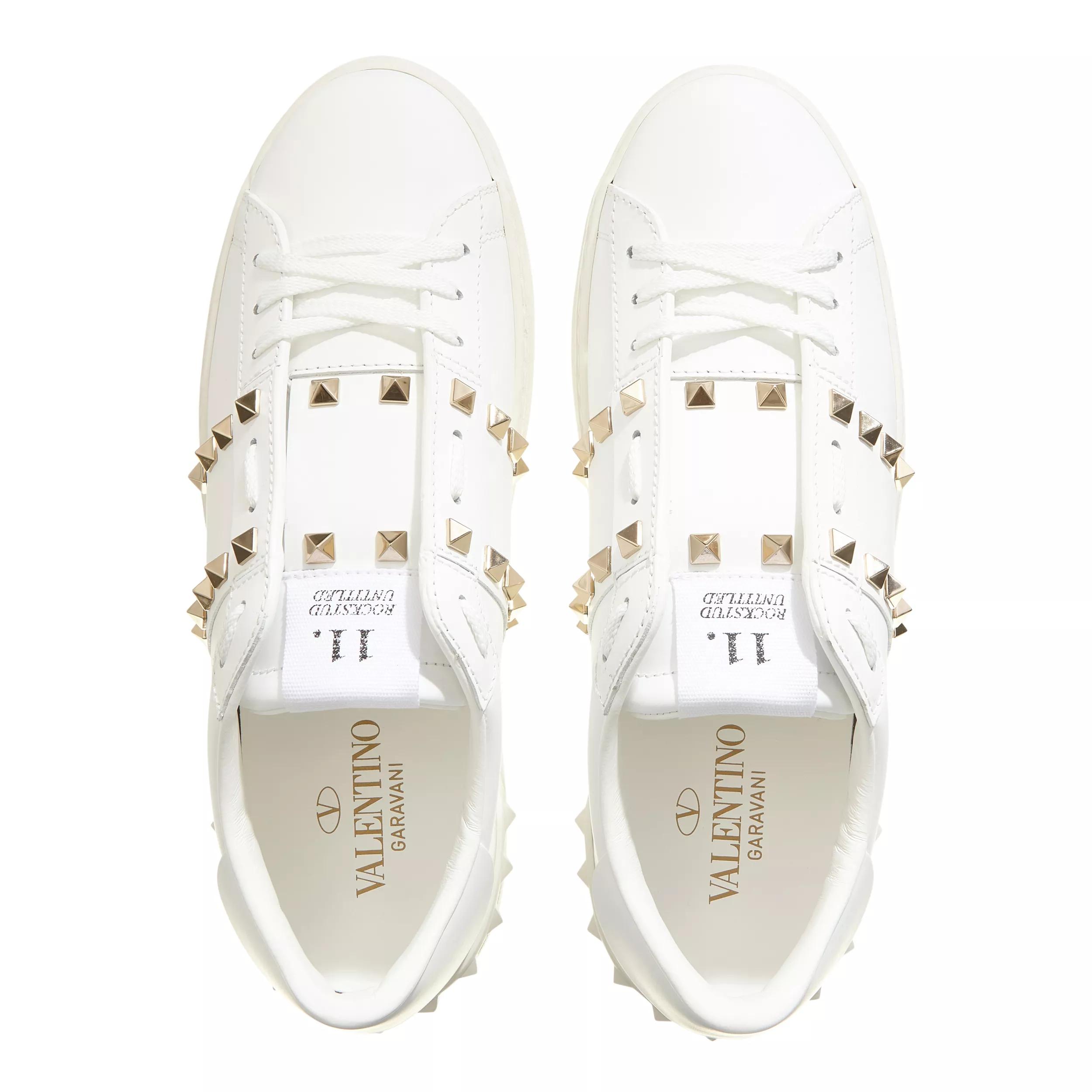 Valentino garavani studded printed on sale sneakers