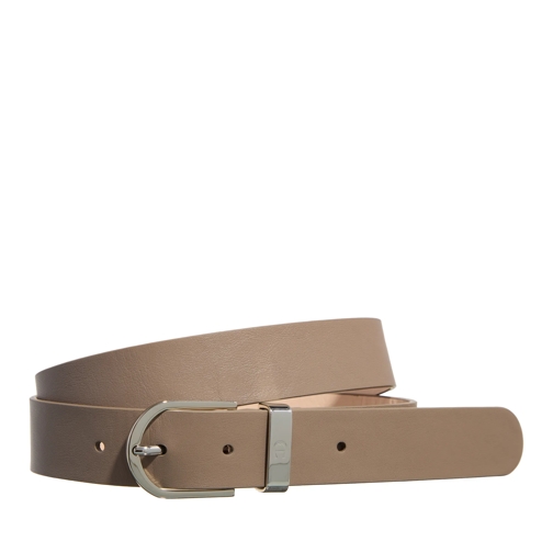 AIGNER Fashion Taupe Leather Belt