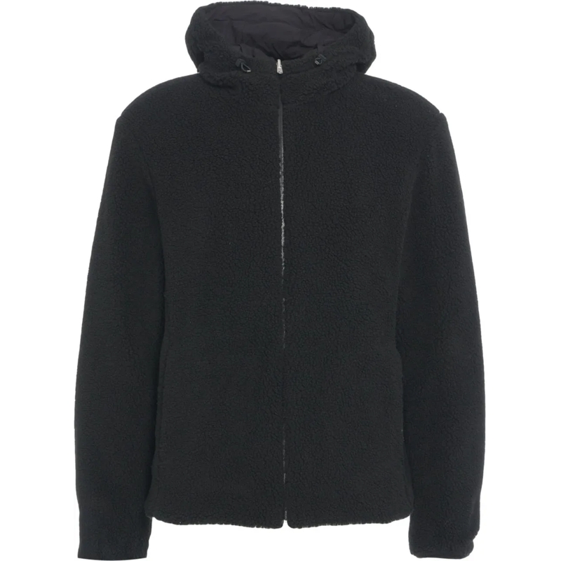 Herno Daunenjacke Teddy hooded jacket schwarz