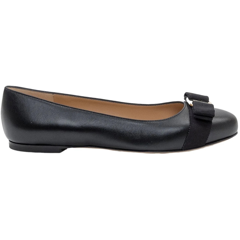 Salvatore Ferragamo Ballerines Ballerina Varina schwarz