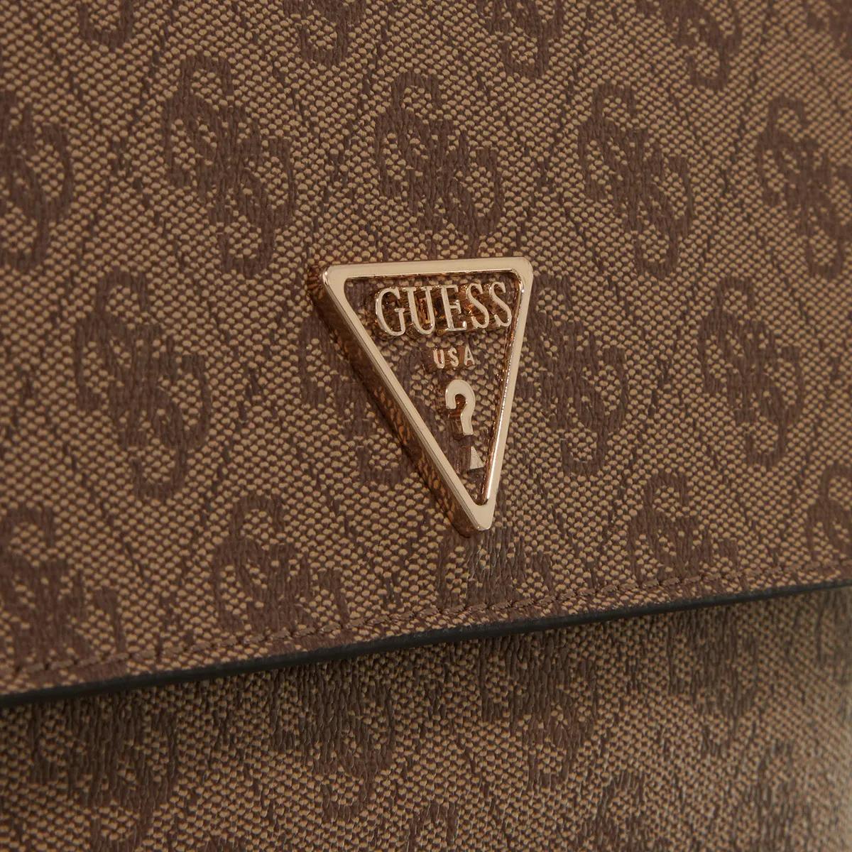 Guess Satchels Eco Erica 2 Comp Satchel in beige
