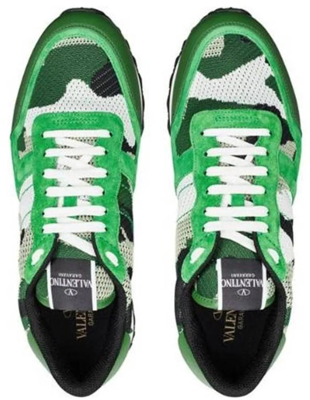 Thumbnail - Valentino Garavani Low-Top Sneaker - Sneakers Darkgreen - Gr. 44 (EU) - in Grün - für Damen