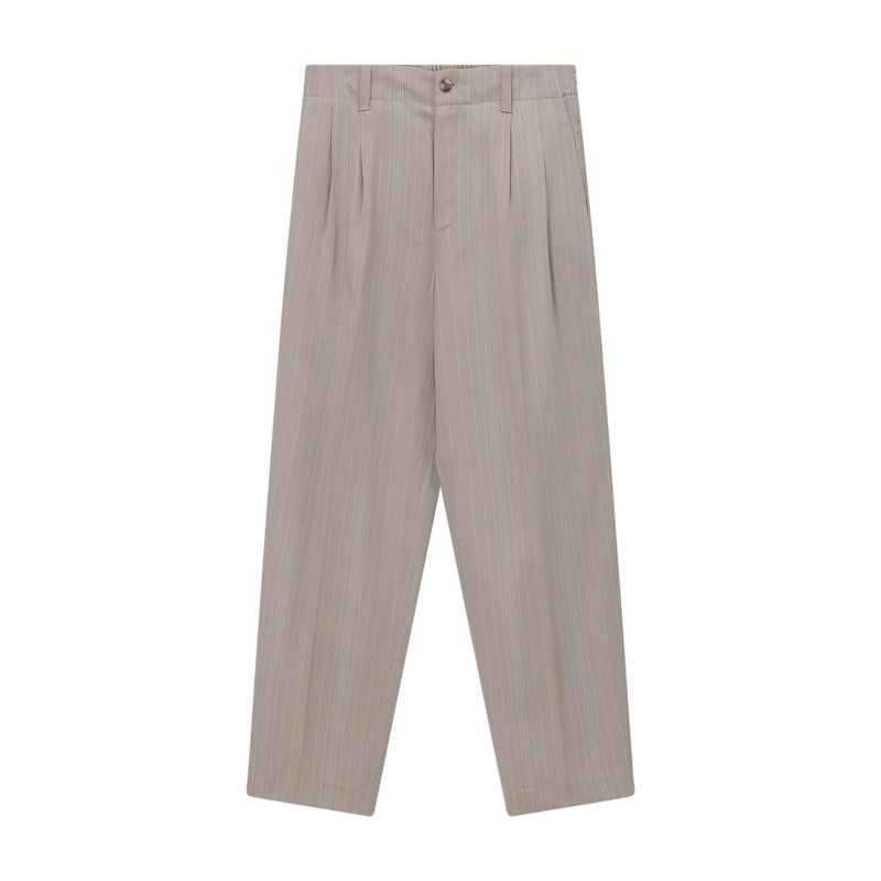 Golden Goose Freizeithose Weite Stoffhose Isiah braun