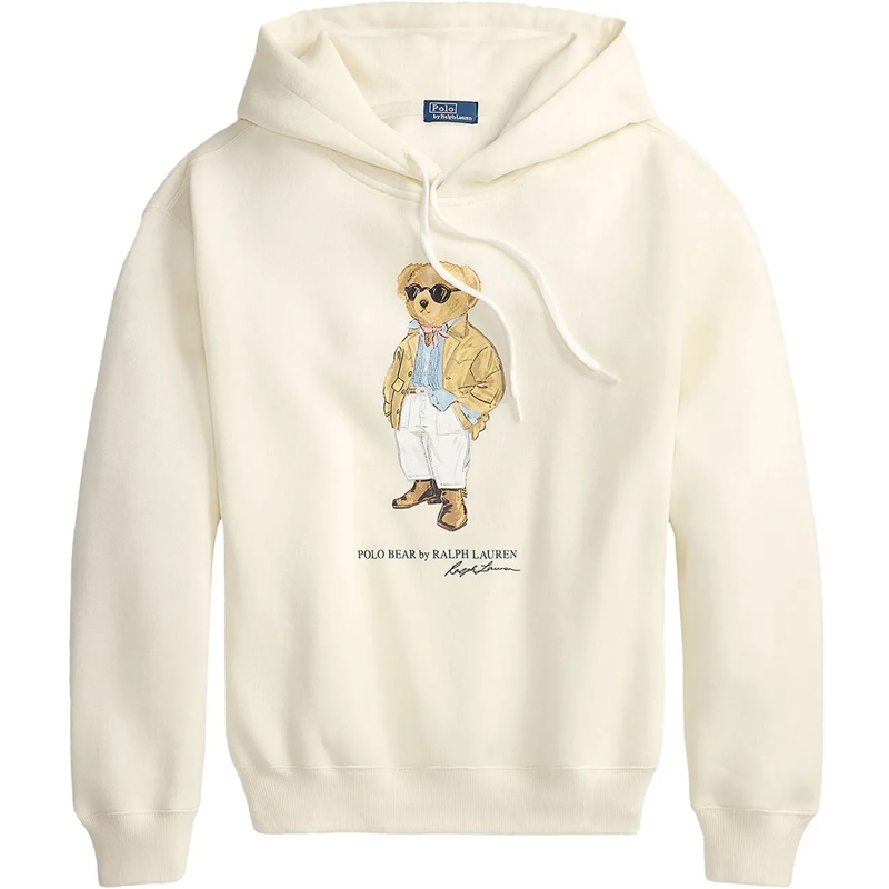 Ralph Lauren  Hoodie polo bear ecru none