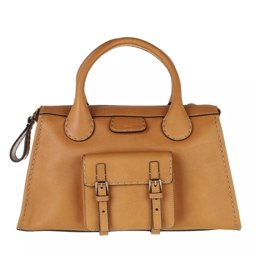 Chloé Crossbody Bag Leather Autumnal Brown Tote