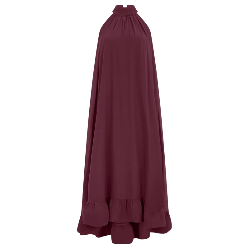 Apart Abendkleid Chiffonkleid rot