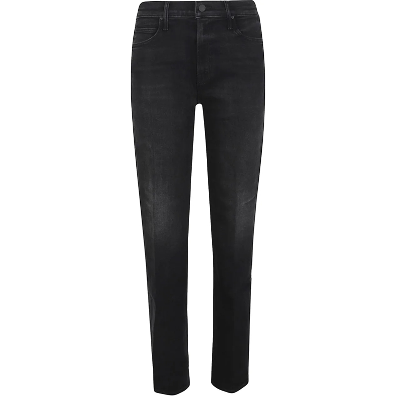 Mother Jeans skinny The Kick It Jeans Black schwarz