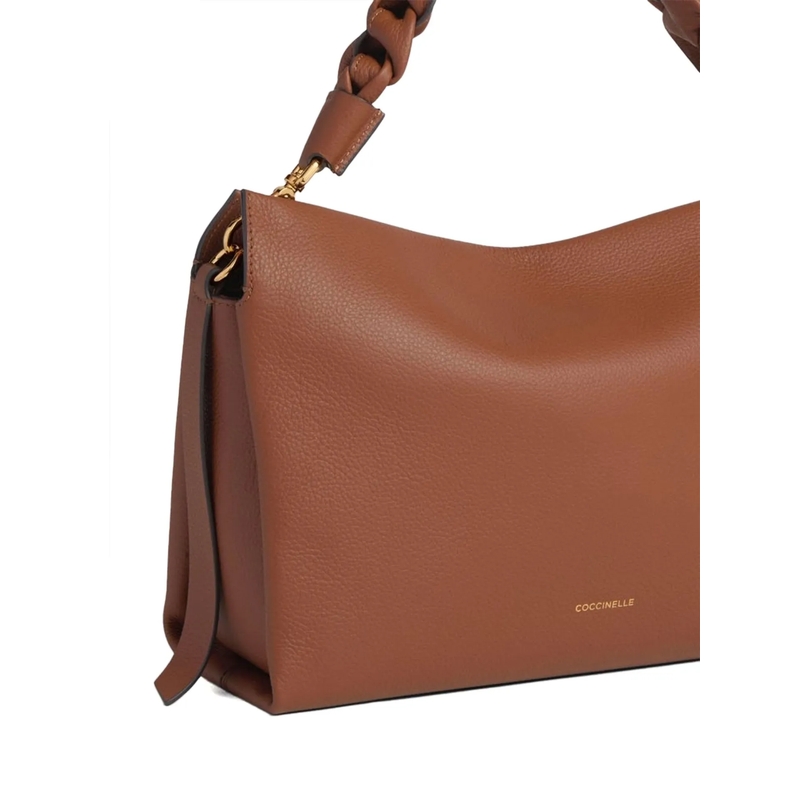 Coccinelle Clutch Coccinelle Clutch Bag Cognac/Black Cognac/Black(Image 4)