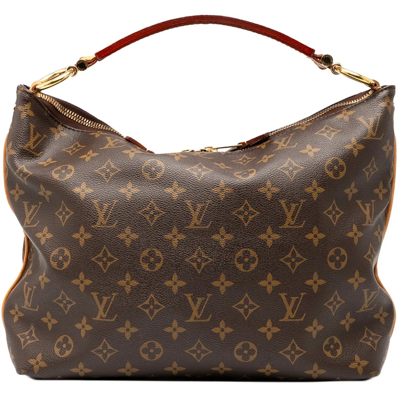 Louis Vuitton Schultertasche Monogram Sully PM braun