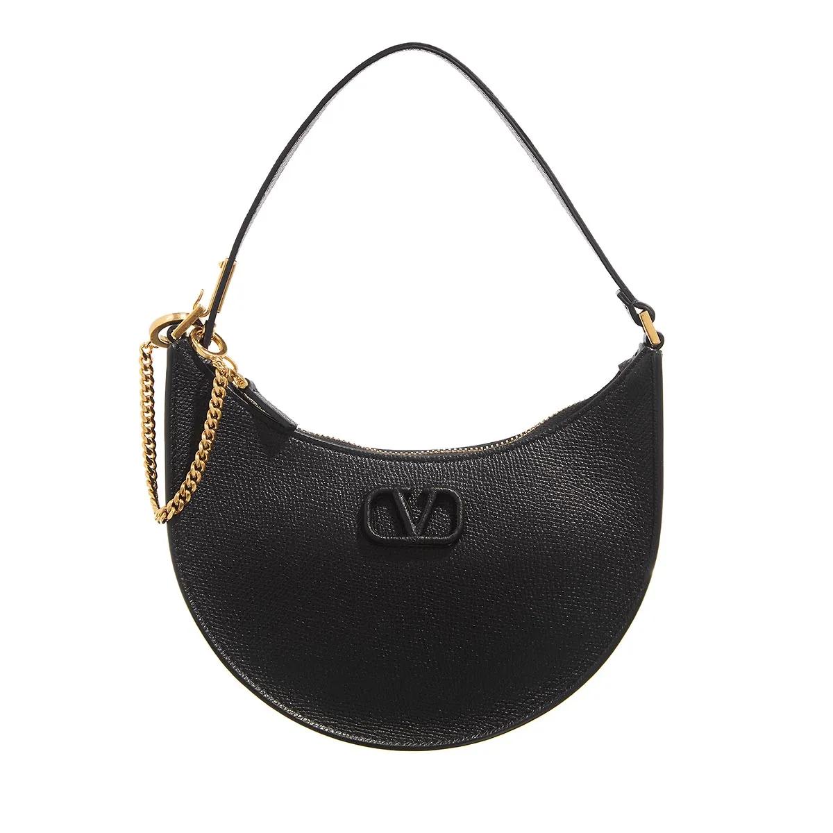 Valentino Garavani Pochettes - V Logo Signature Mini Bag - Gr. unisize - in Schwarz - für Damen